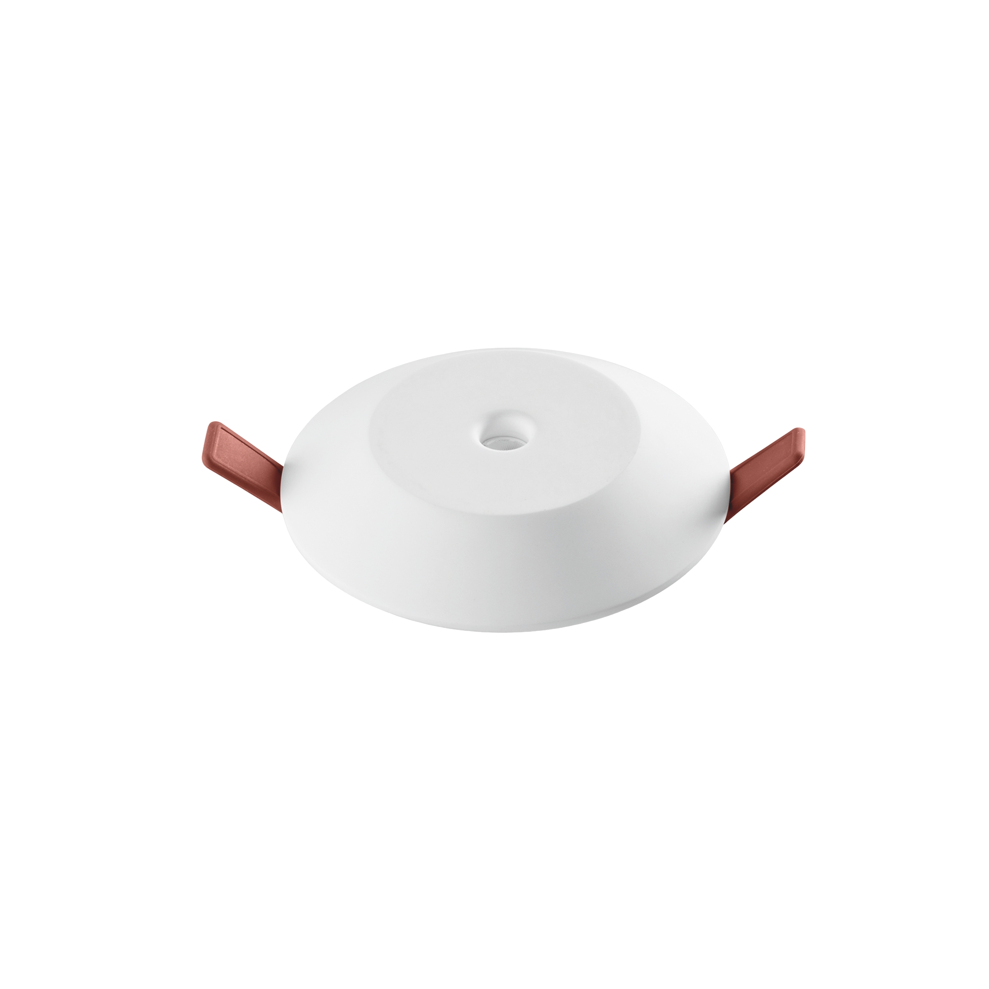 HALL round recessed light in paintable plaster, 3000K, Ø 13cm - INTEC