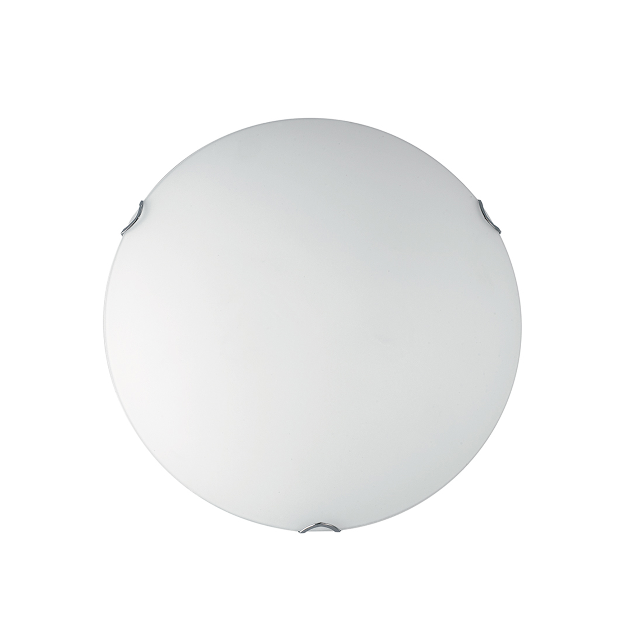OBLO ceiling light in white glass Ø 30 cm - Luce Ambiente e Design