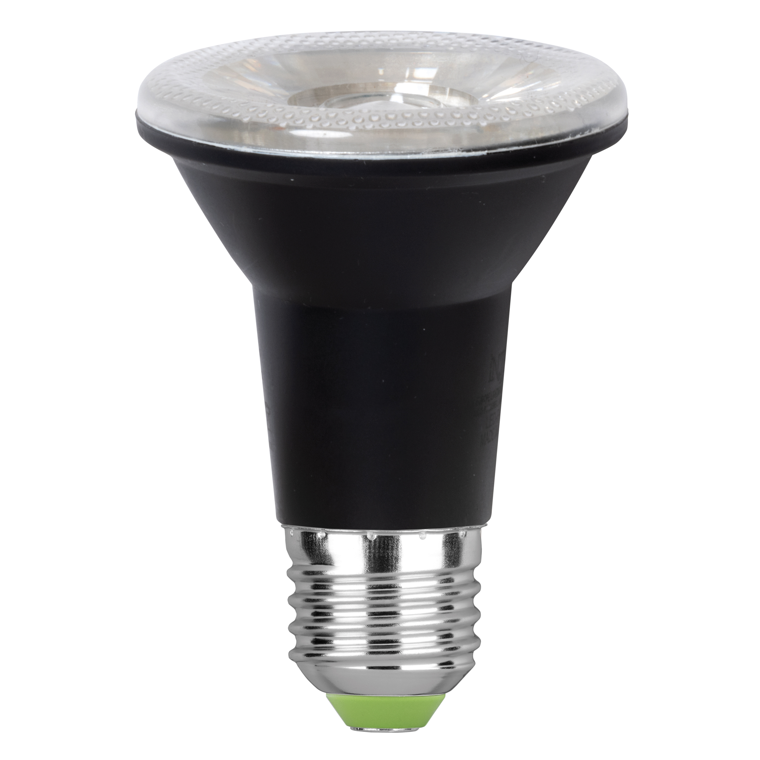 E27 PAR20 Black LED bulb - 7W - 3000K - Intec bulbs