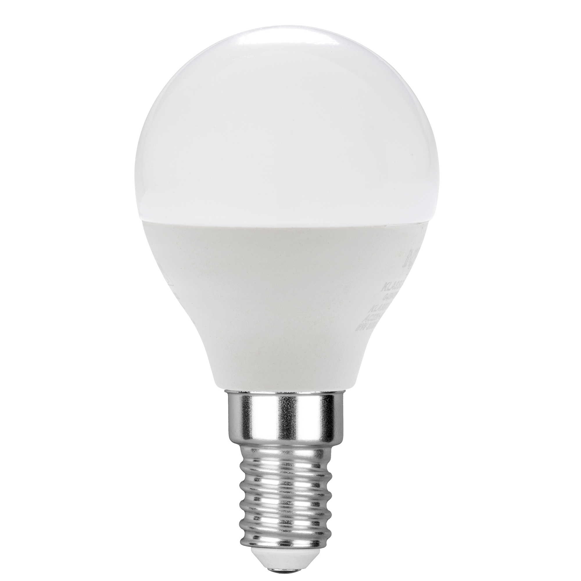 E14 globe LED bulb - 5W - 6500K - Intec bulbs