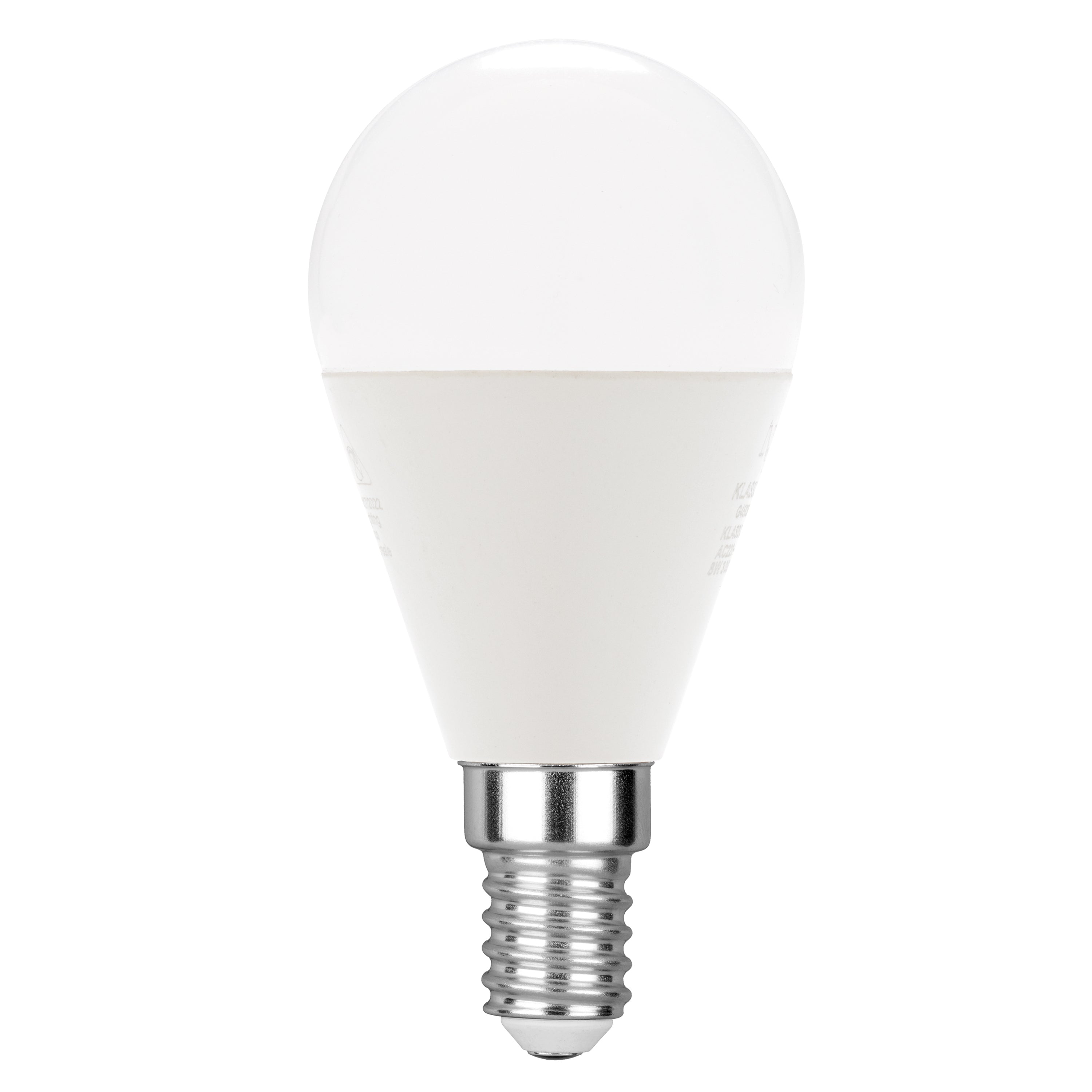E14 globe LED bulb - 7W - 3000K - Intec bulbs
