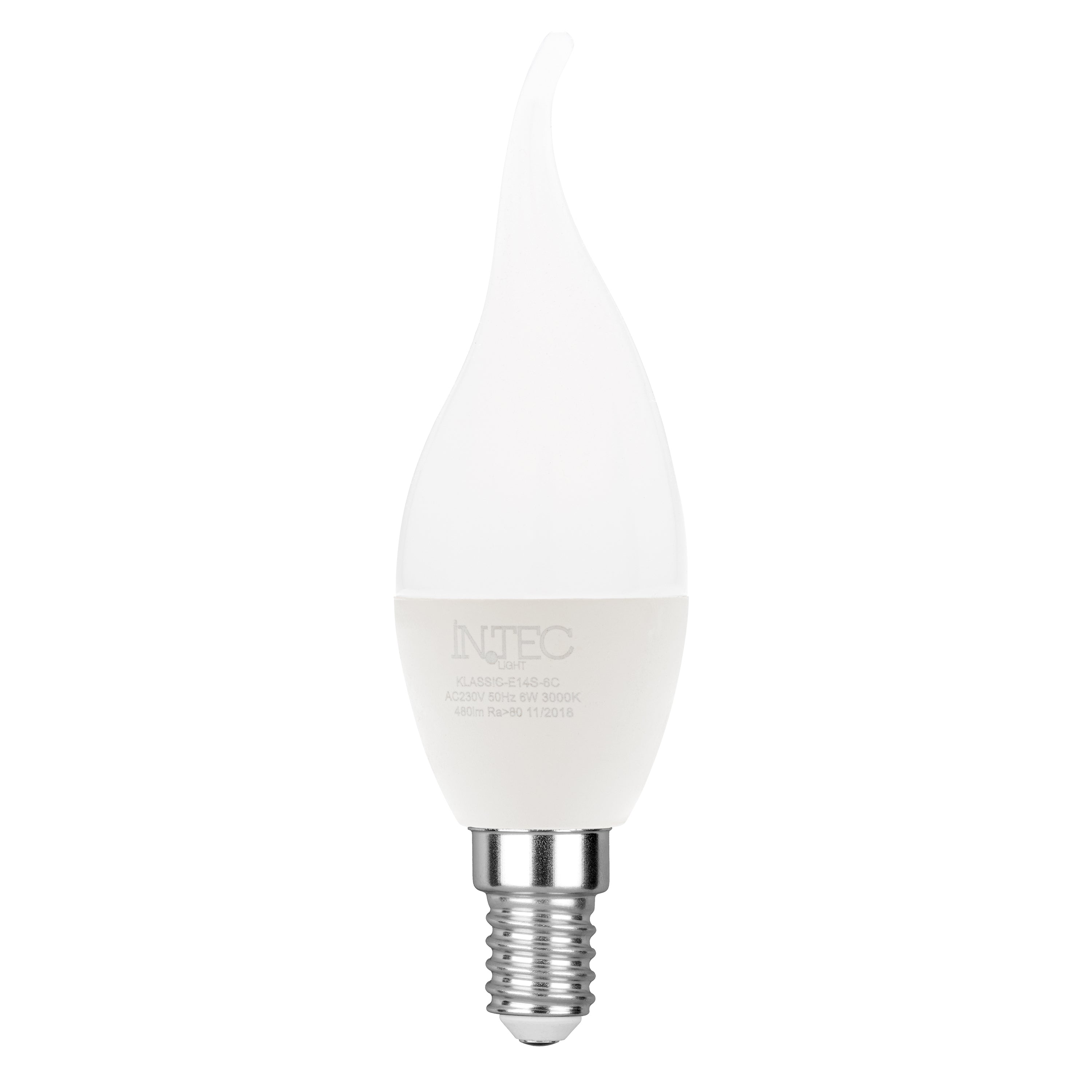 E14 blow LED bulb - 4.5W - 3000K - Intec bulbs