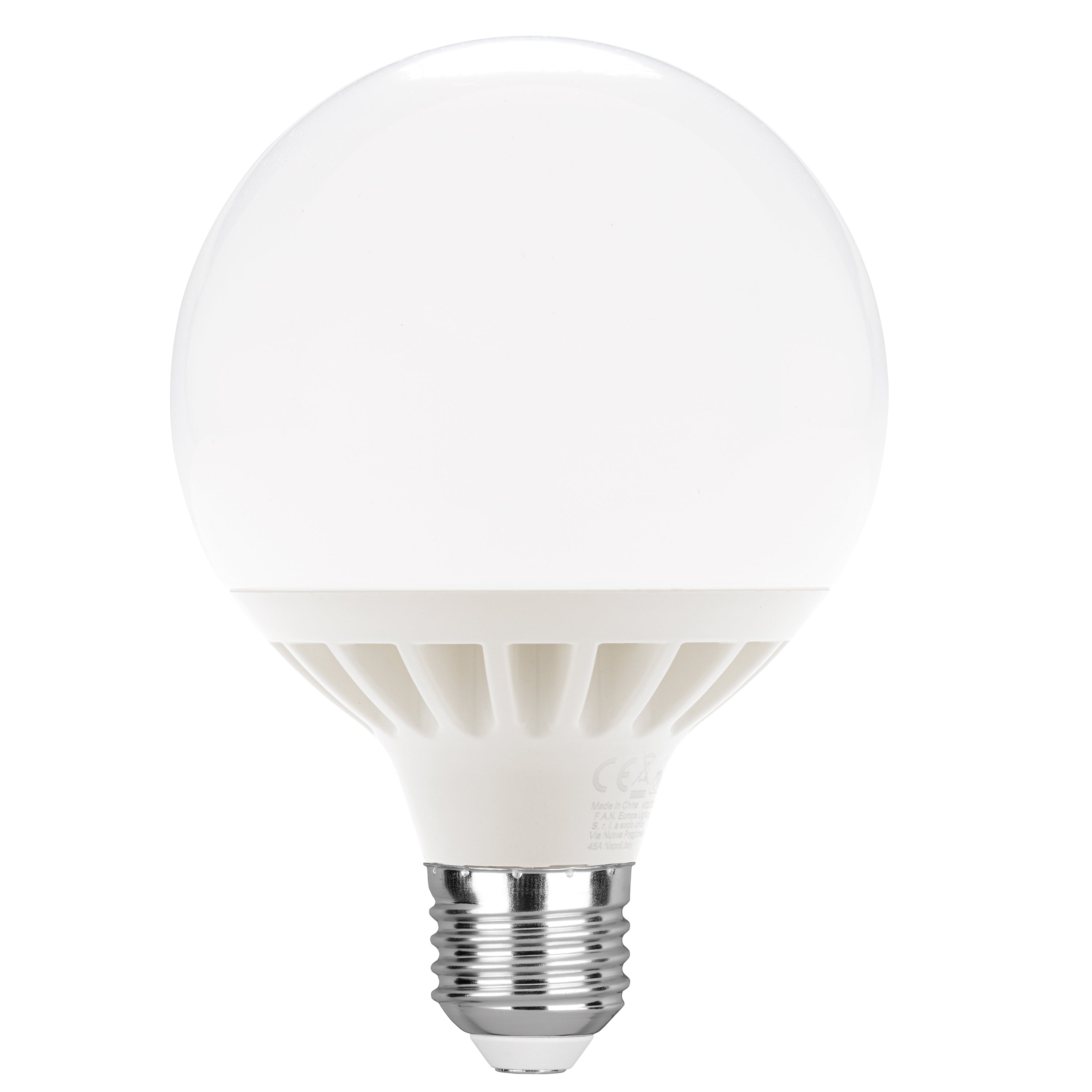 E27 globe LED bulb 95 mm - 18W - 3000K - Intec bulbs