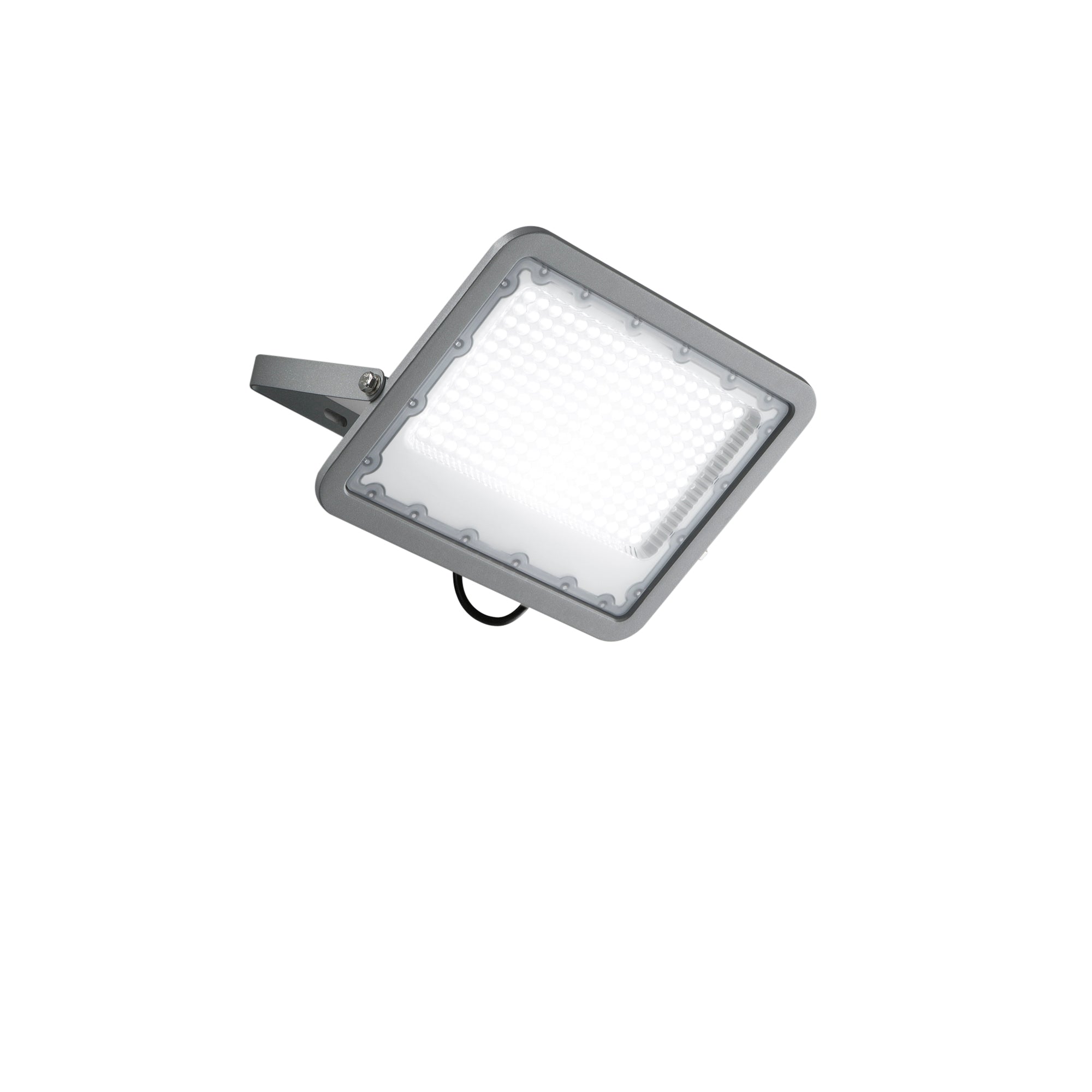 ATHOS LED projector in silver aluminum 150W natural light IP65 - Intec