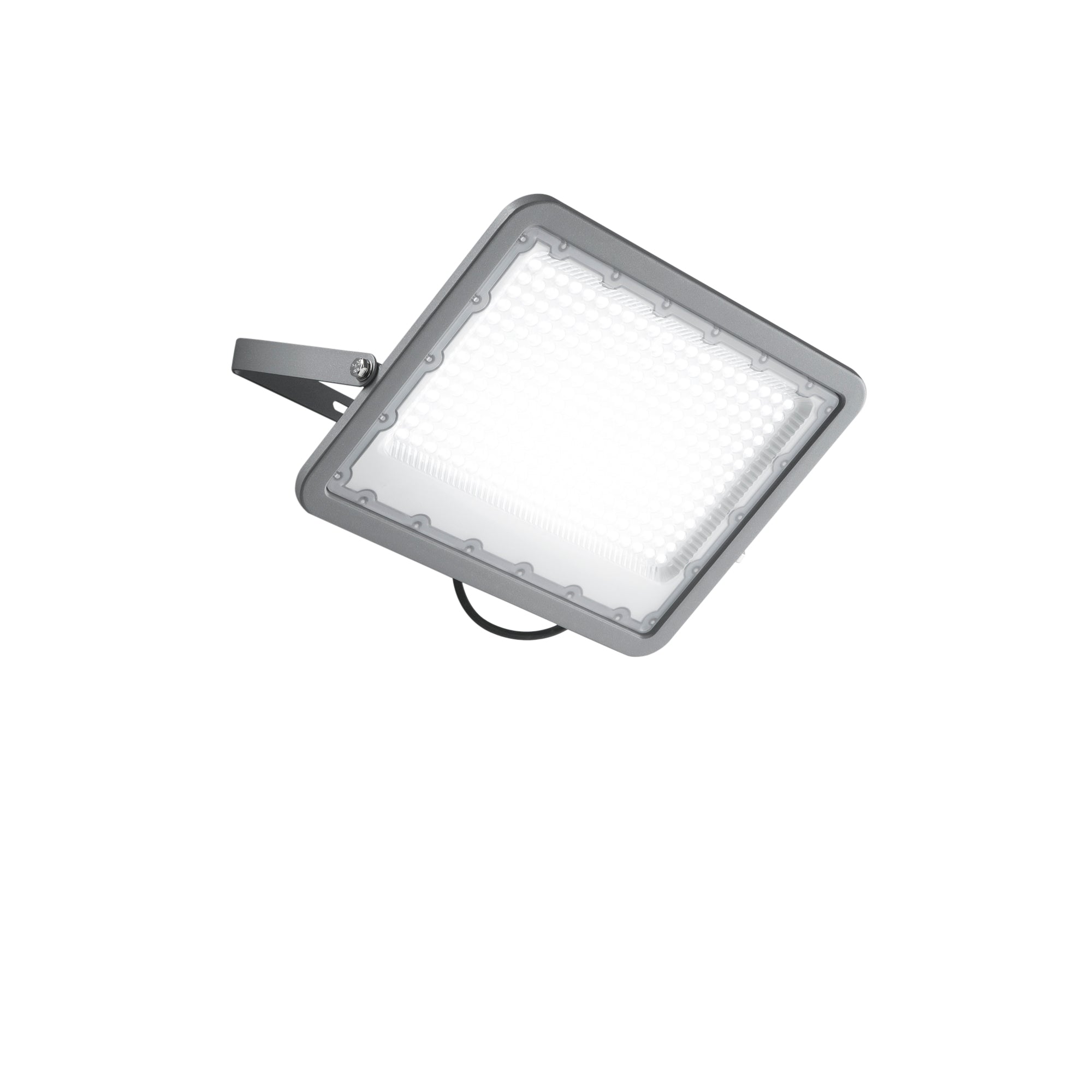 ATHOS LED projector in silver aluminum 200W cool light IP65 - Intec
