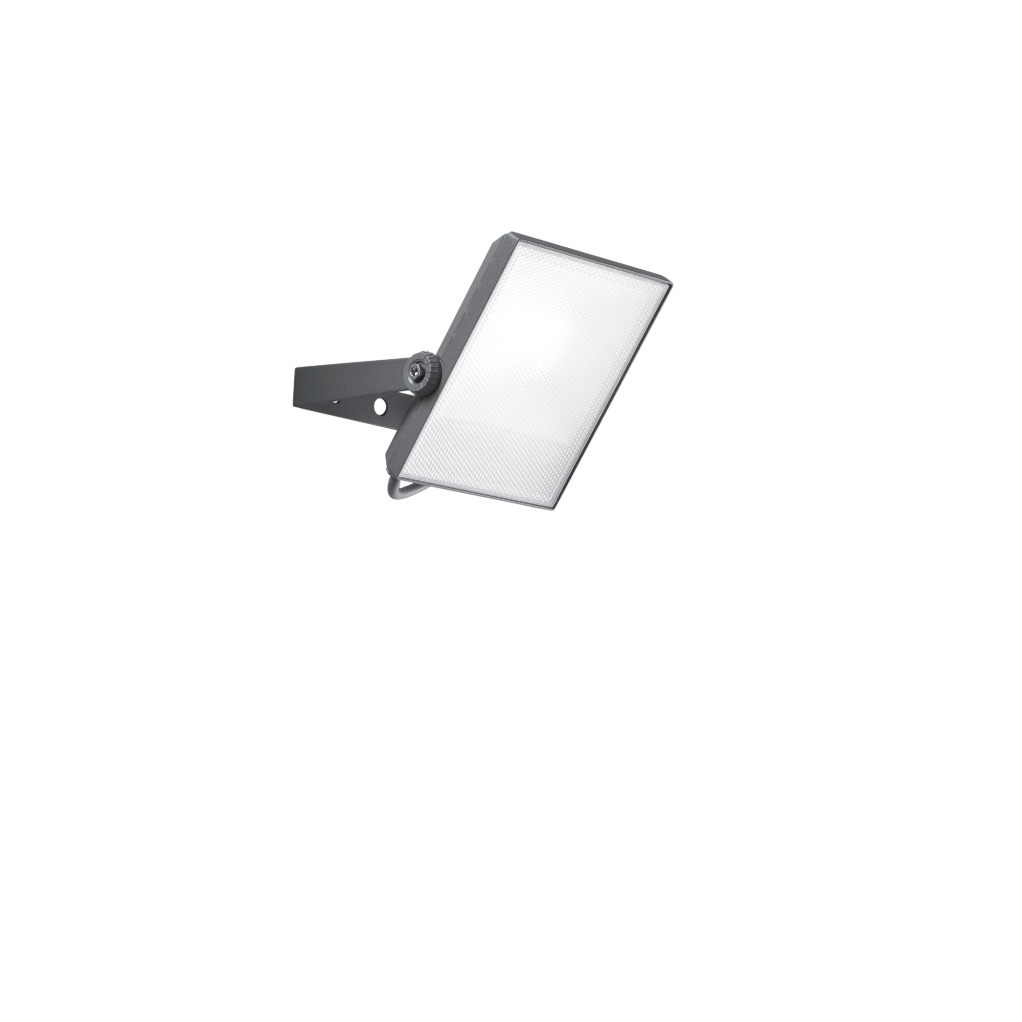 AXEL LED projector in silver aluminum 30W CCT IP65 - Intec