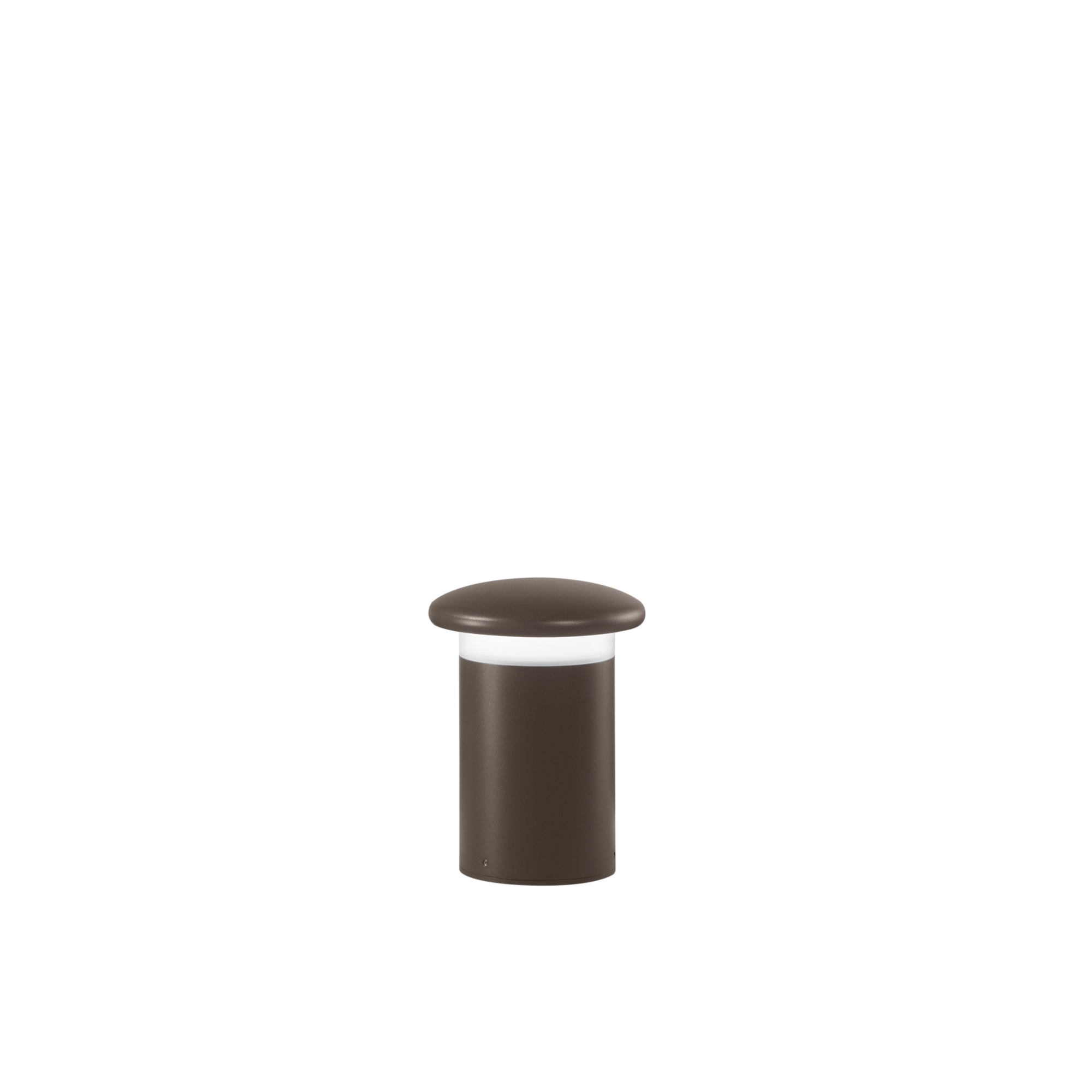 BITT outdoor LED lamp in bronze aluminum with CCT 27.5cm IP65 - Intec