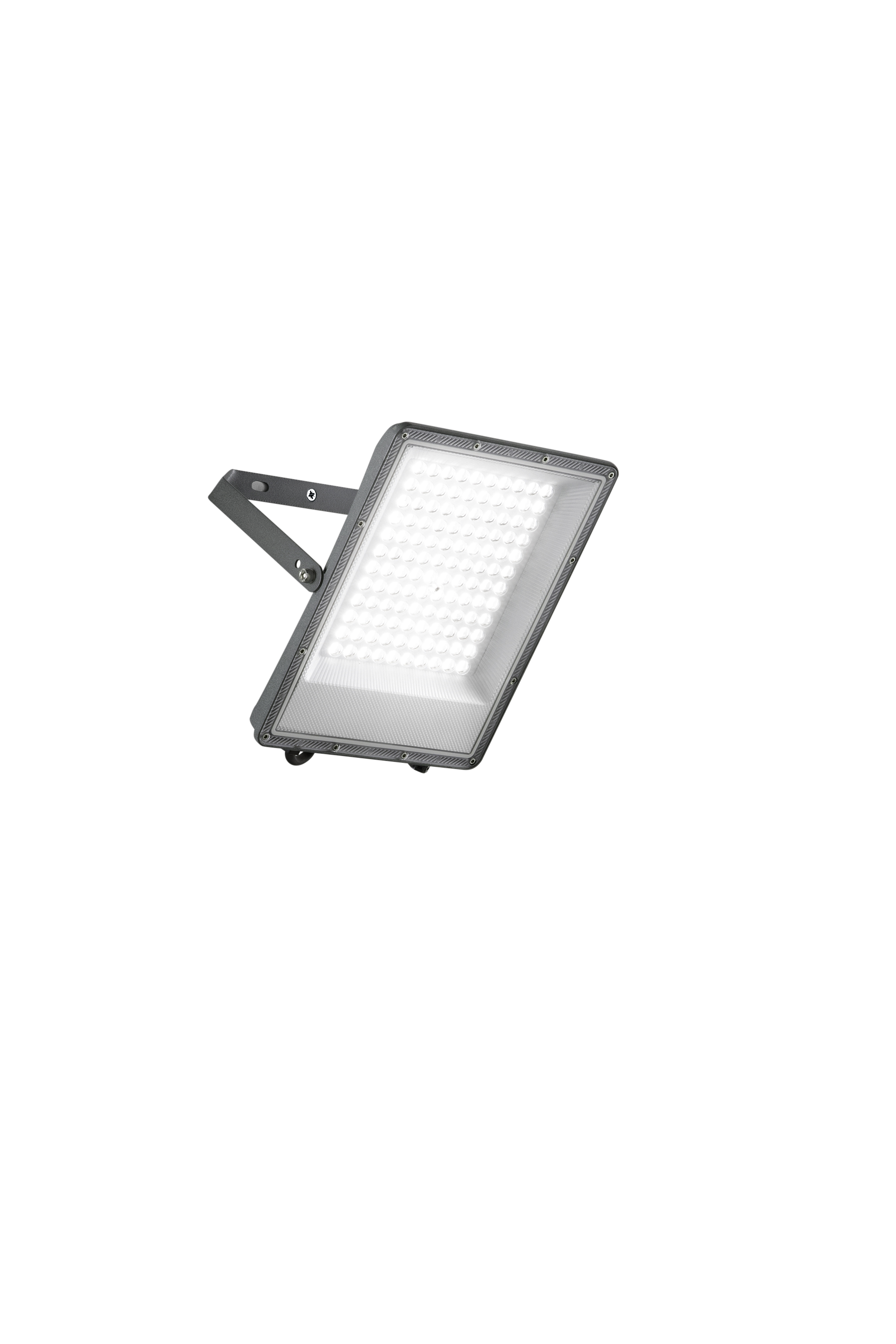 ESUS LED projector in silver aluminum 100W with CCT - INTEC