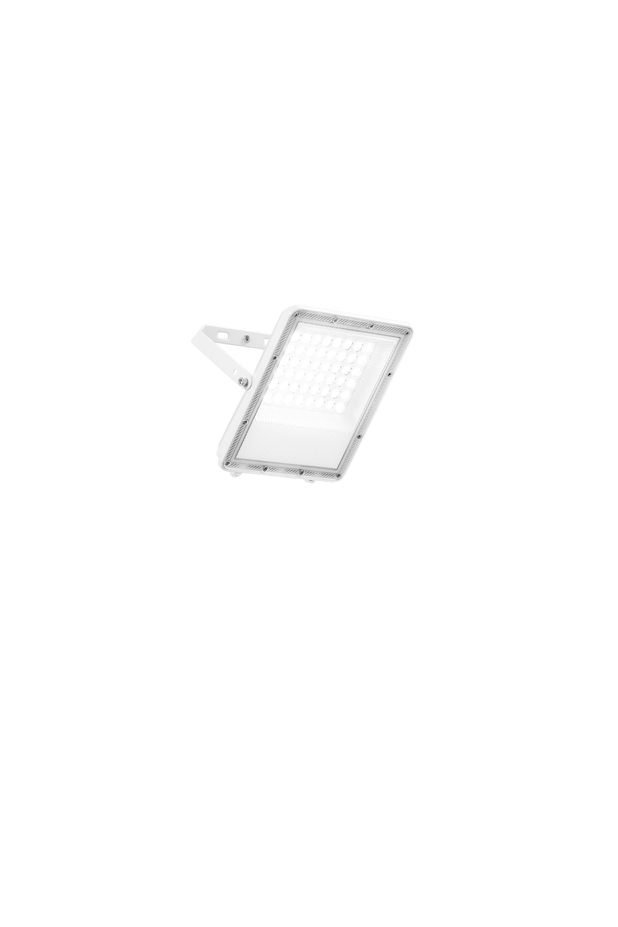 ESUS LED projector in white aluminum 50W with CCT - INTEC