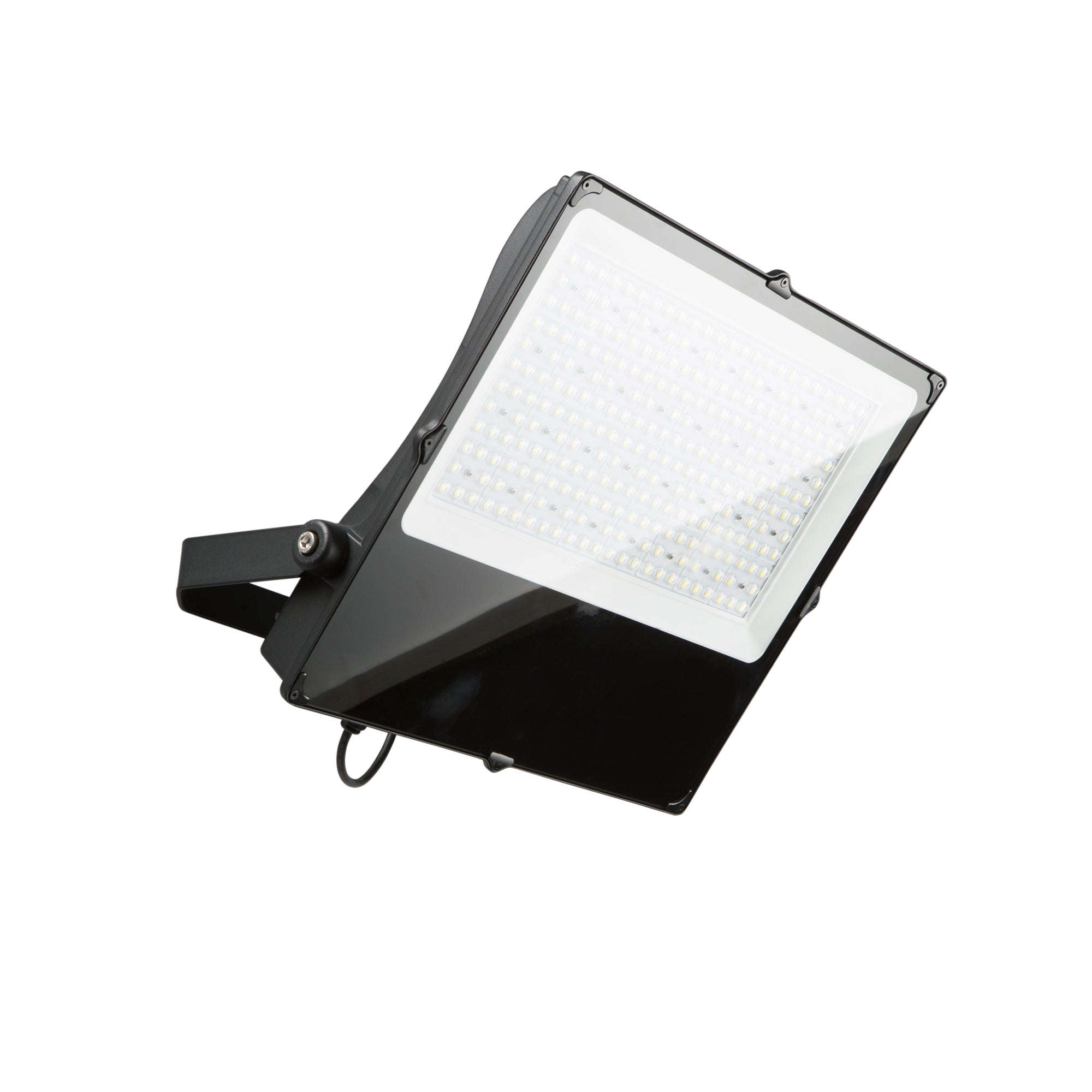 GIOVE LED projector in black aluminum 400W 6000K IP66 - Intec