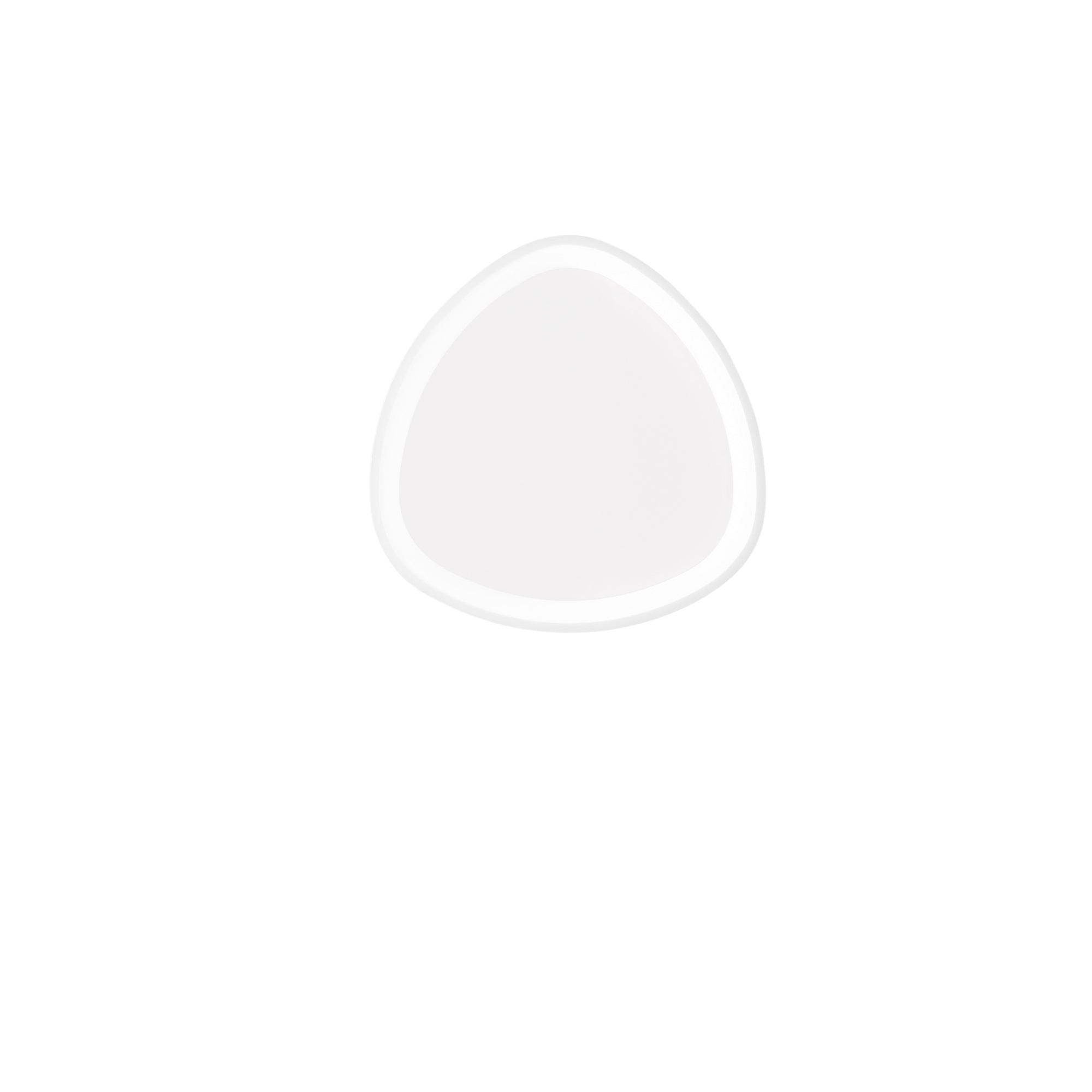 KLAPTON LED ceiling light in white aluminium, CCT Ø 45 cm - Luce Ambiente e Design