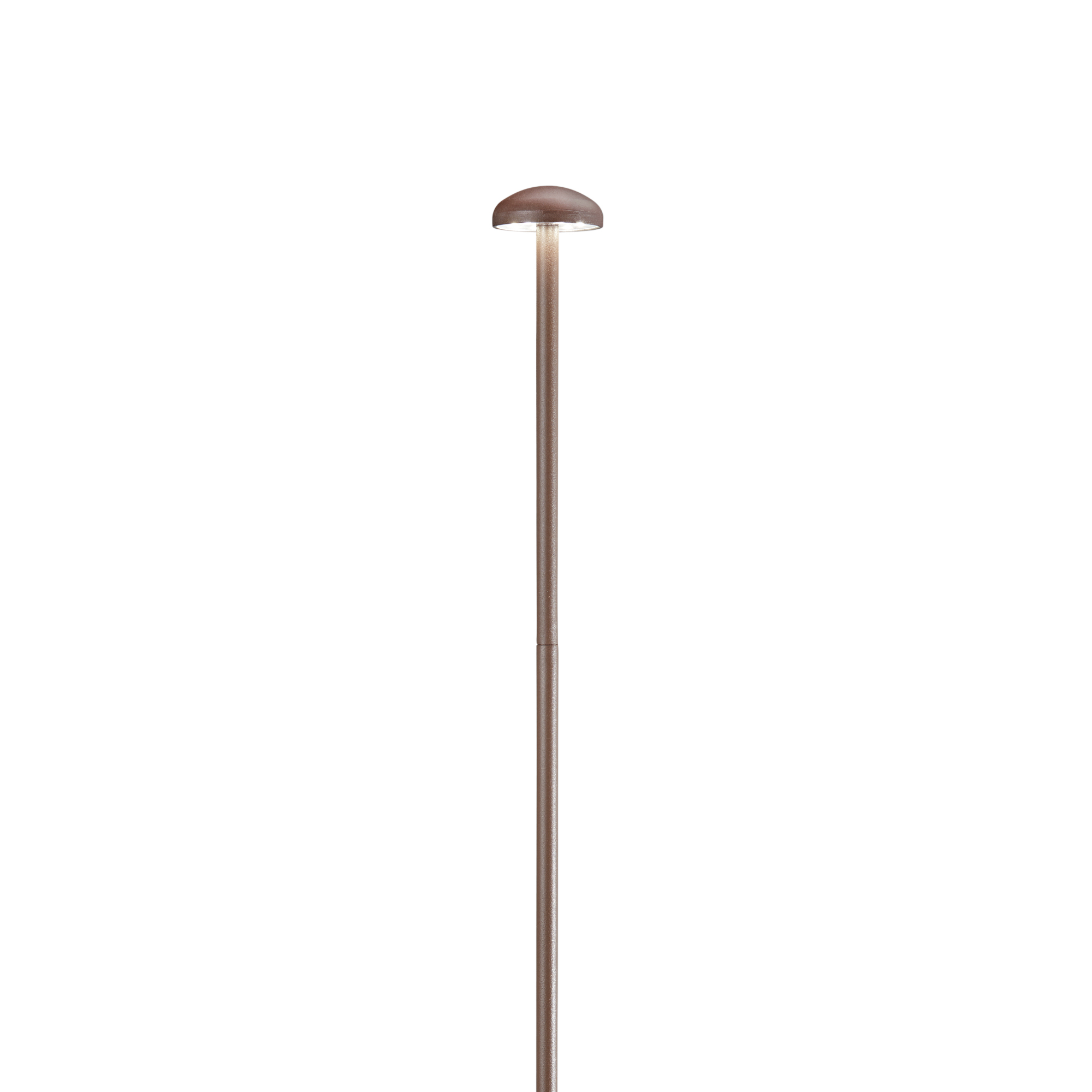 Modular outdoor bollard PUK 24V with included cables - Bronze - Intec