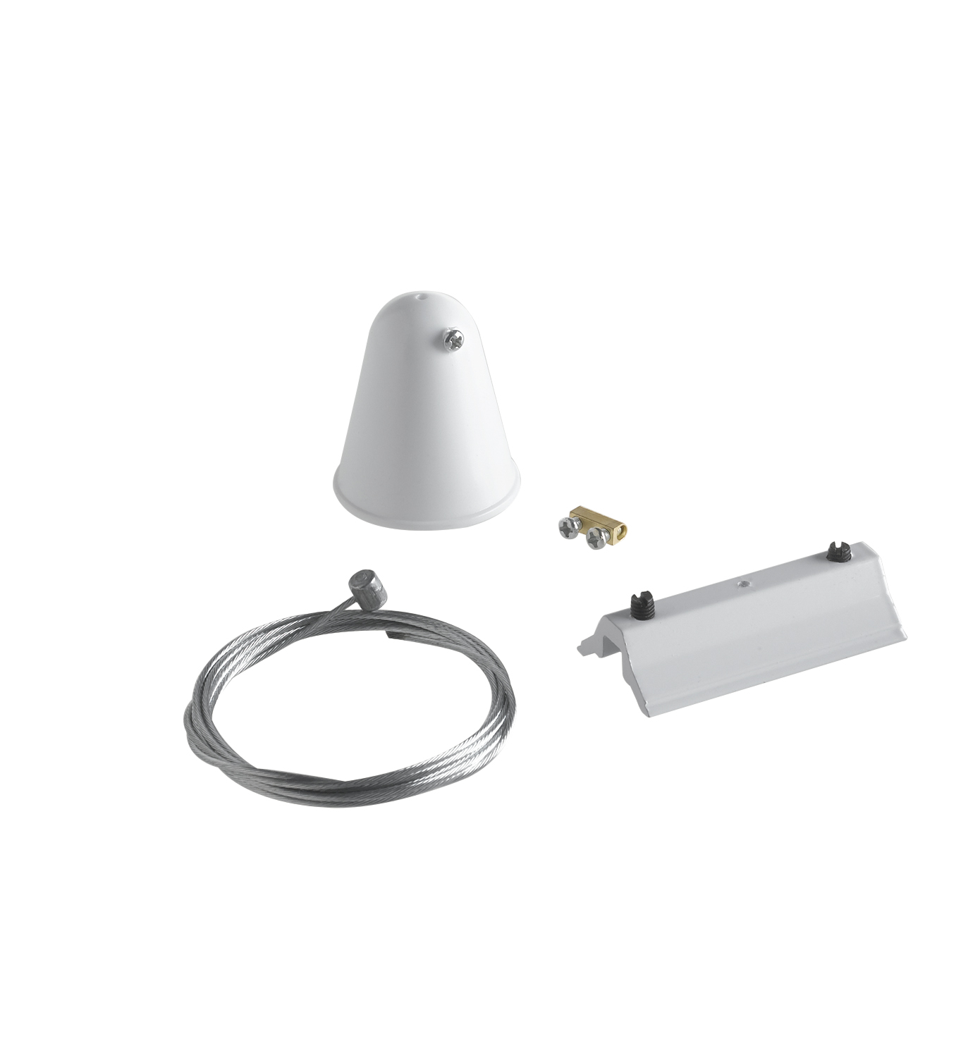 150 cm suspension system for white rails - Intec