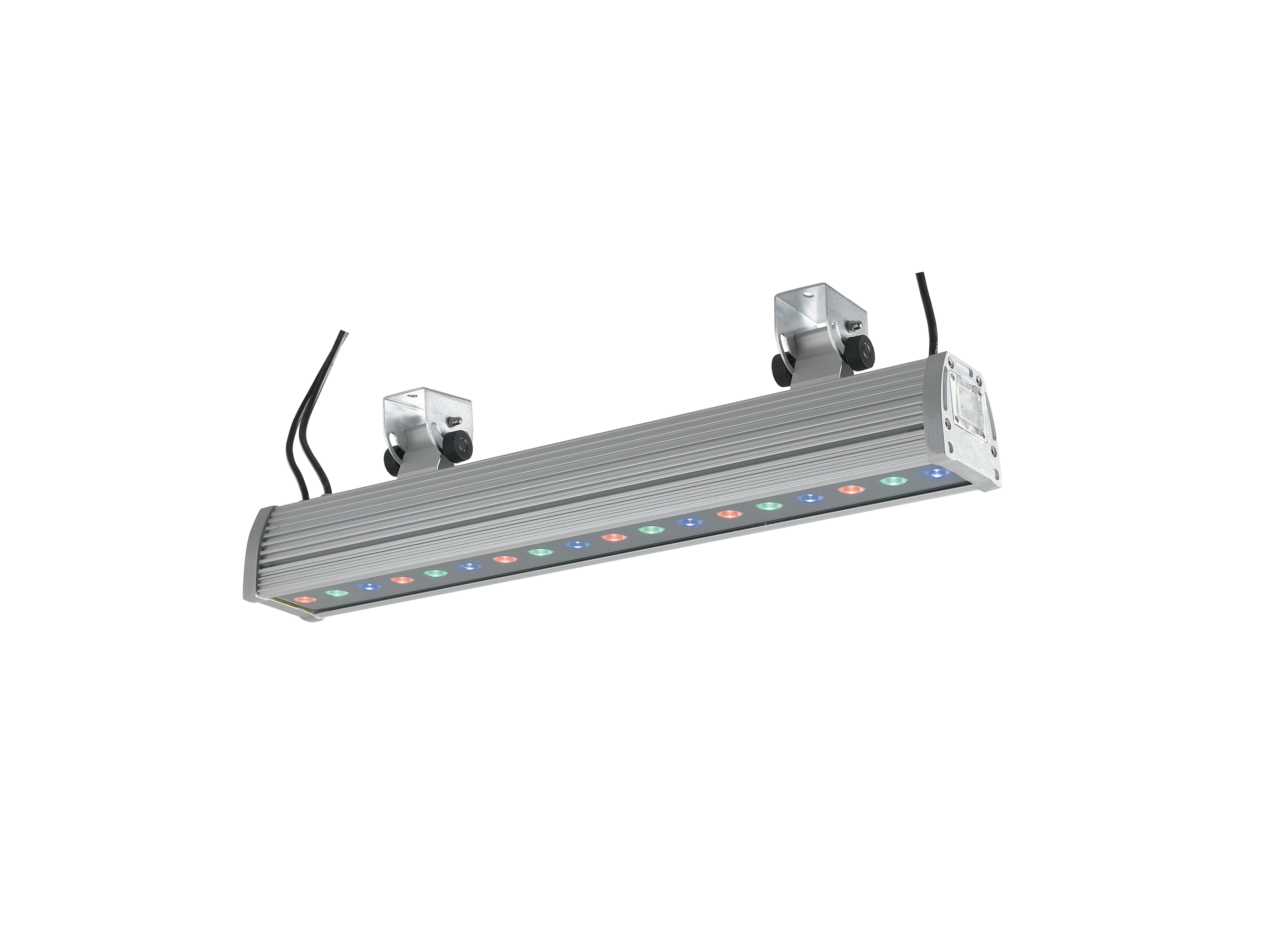 WALLWASHER LED projector in aluminum RGB FULL COLOR 18 LED lights 2W - Intec