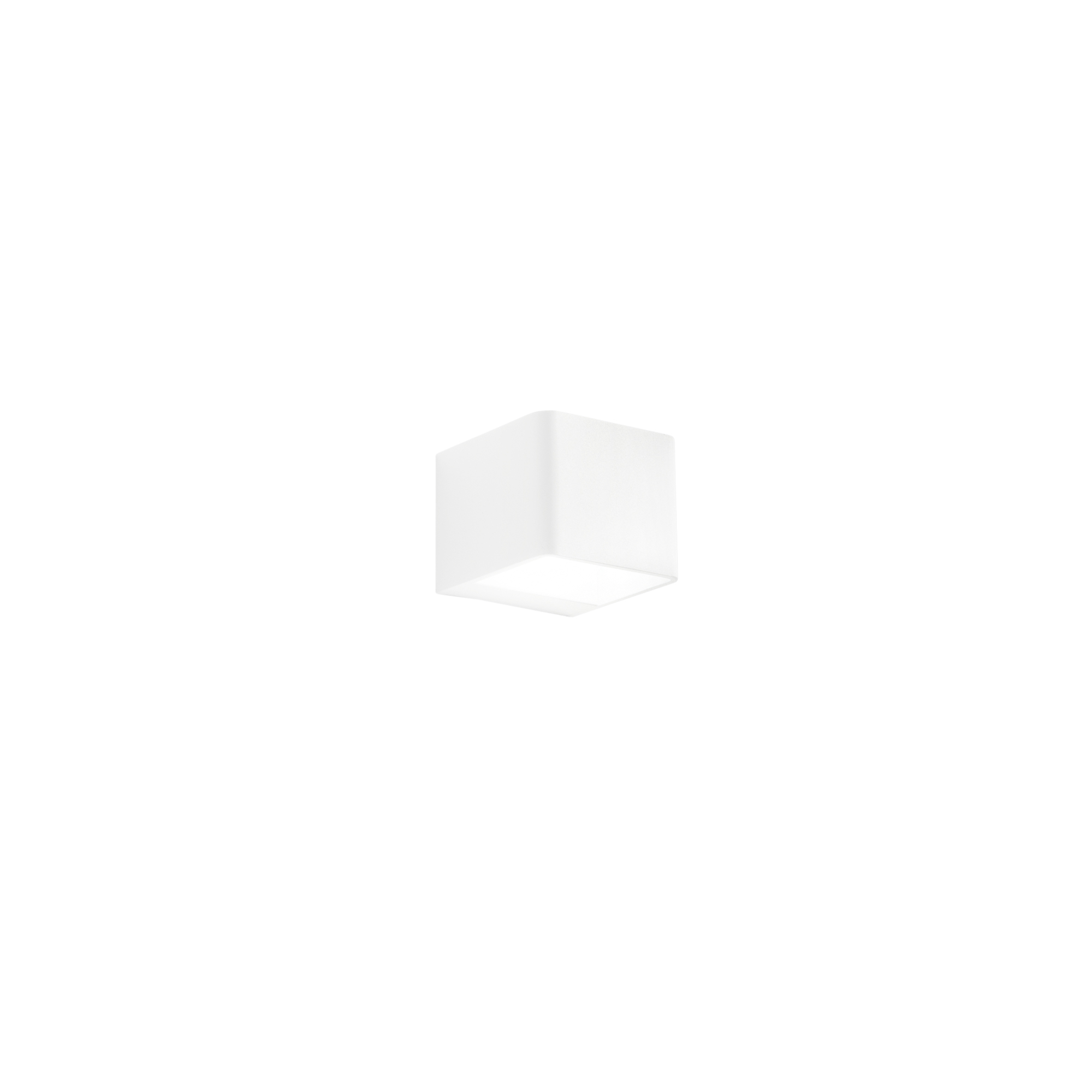 LED ATLAS wall light in white aluminium, 4000K natural light - Luce Ambiente e Design