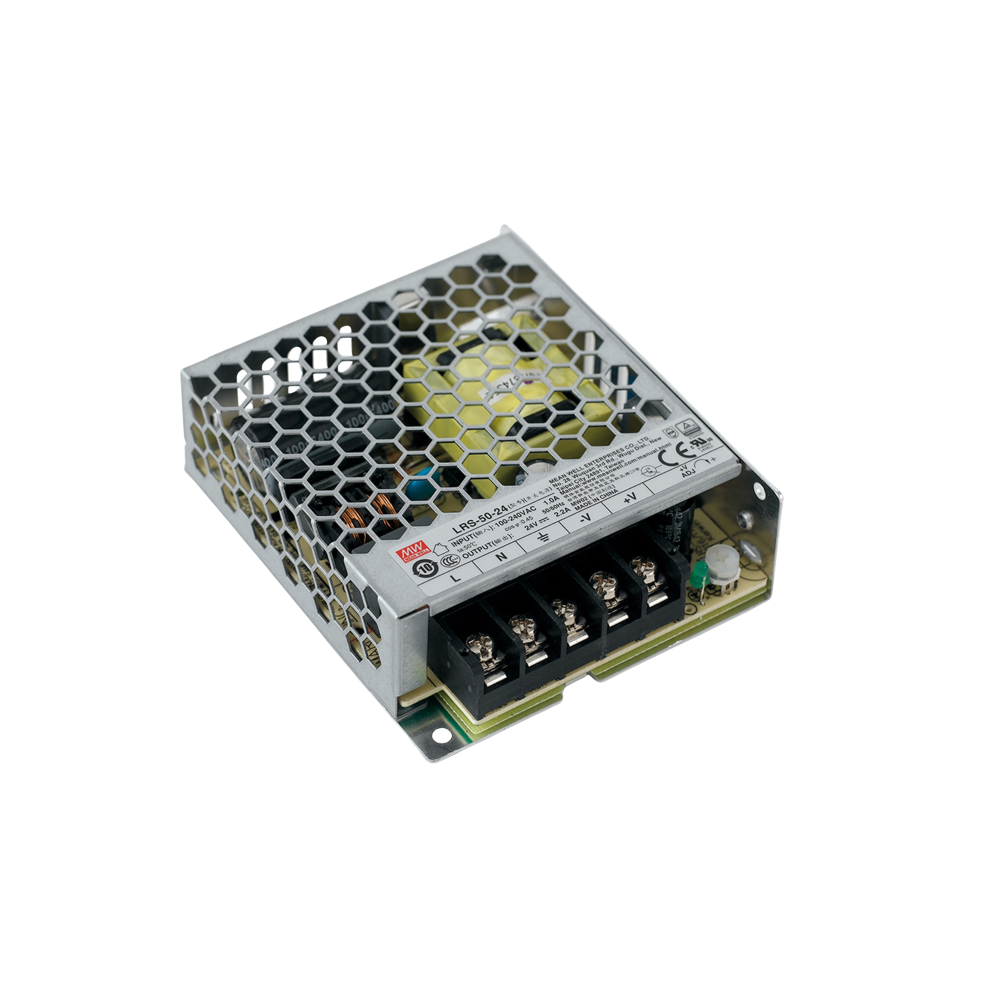 MW LRS DRIVER CONSTANT VOLTAGE OUTPUT 12V 4.2A 50W INPUT AC85-264V DC120-373V - Intec