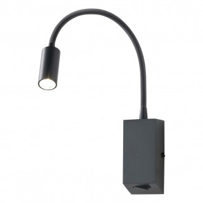 HELLO App. Nero opaco 3000K 3W IP20 - 220-240V, 50/60Hz - REDO