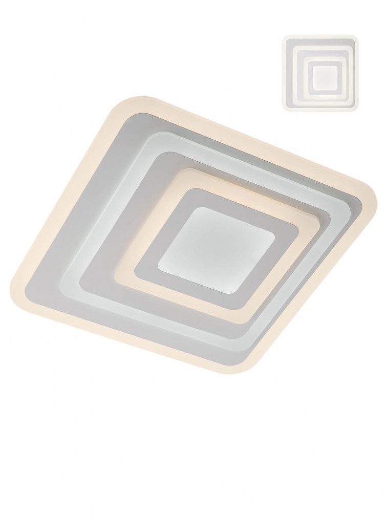 STRATOS Plaf Bianco CCT 82W IP20 - 200-265V, 50/60Hz - SMARTER