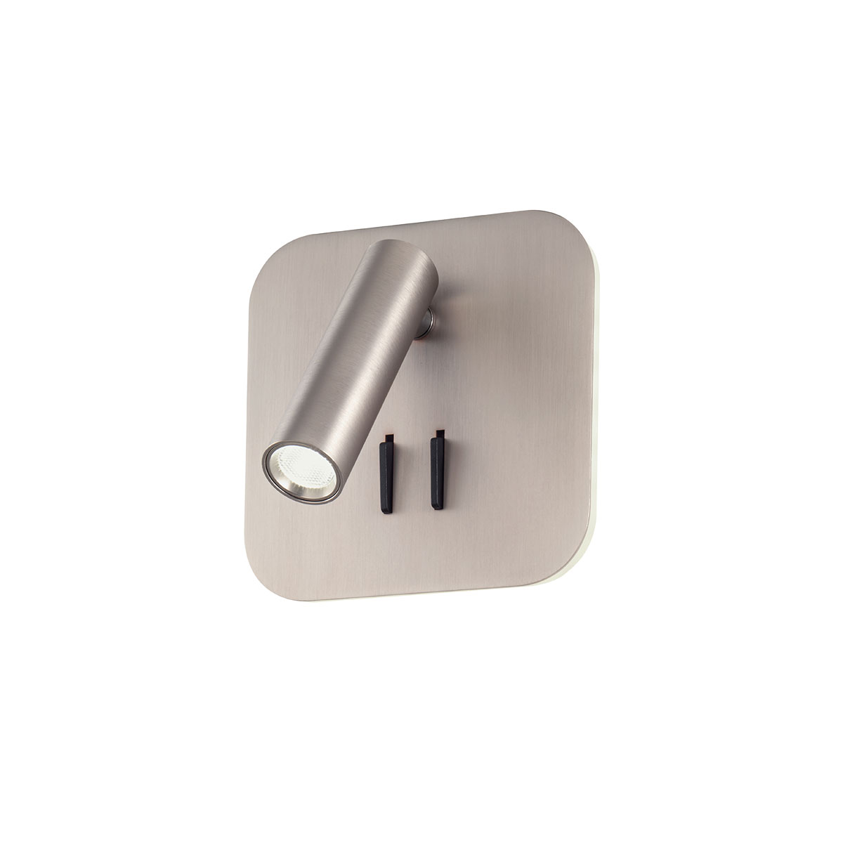 QUDA App. Nickel Sat. 3000K 6W+3W IP20 - 220-240V, 50/60Hz - REDO