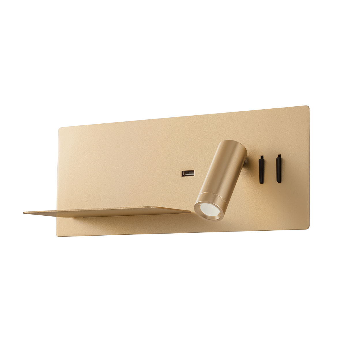 BROOK App. Oro opaco 3000K 8W+3W IP20 - 220-240V, 50/60Hz - REDO