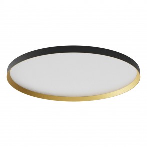 DAMA Plaf. Nero Sabb+Oro CCT 60W IP20 - 220-240V, 50/60Hz - REDO