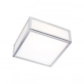 EGO Plaf. Cromato E27 IP44 - 230V, 50Hz - REDO