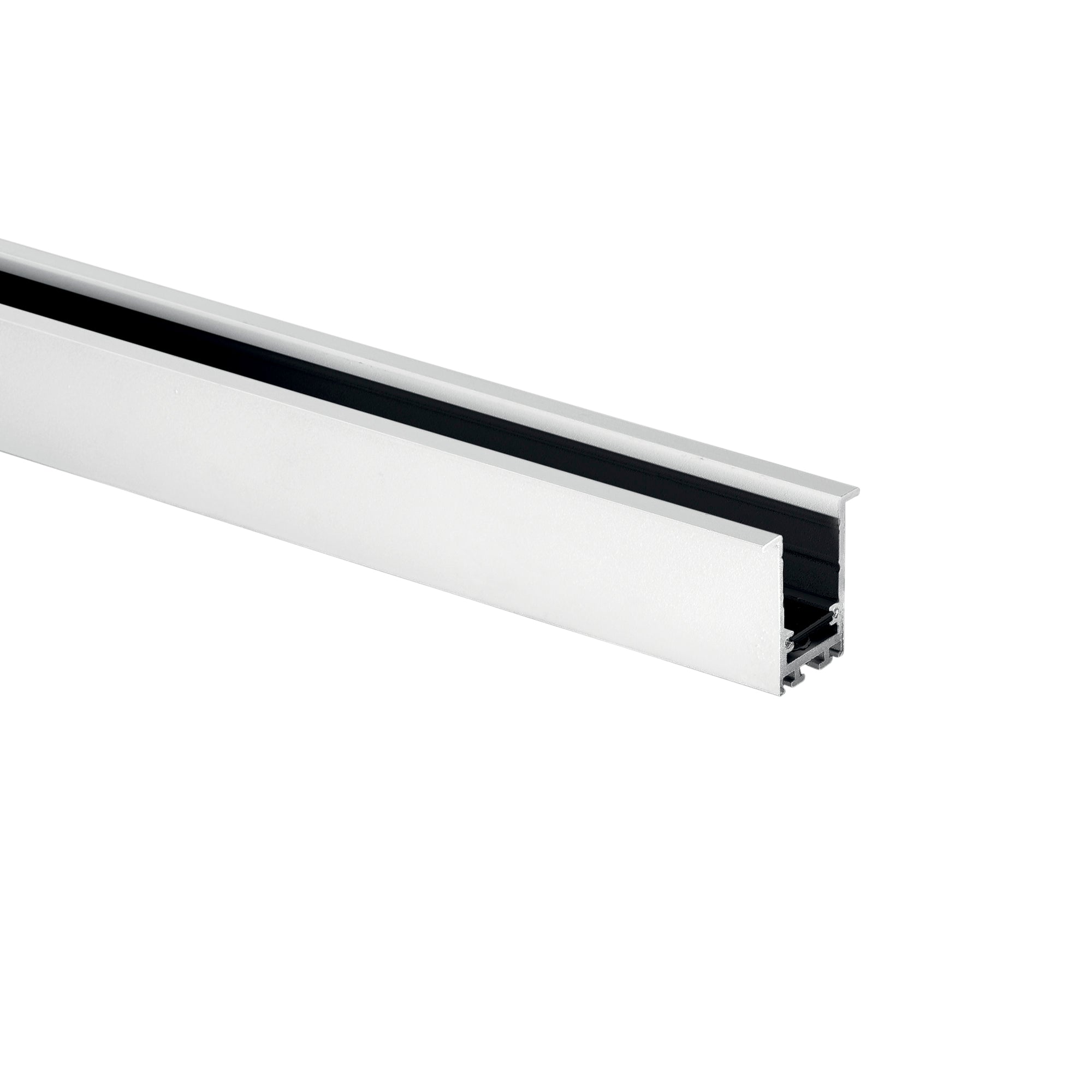 BINARIO DAVINCI A INCASSO BIANCO 200X4,2X3,9CM - Intec